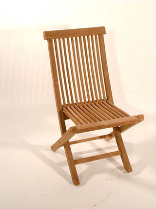Folding Chair. Solid Teak Garden Furniture, Fireplace Mantels