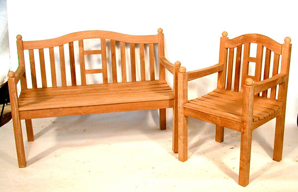 Provence Chair. Solid Teak Garden Furniture, Fireplace Mantels